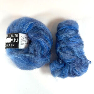 Classic Elite La Gran Mohair Blue SH.CE63503 TWO Balls 42g 90 yd *See Notes